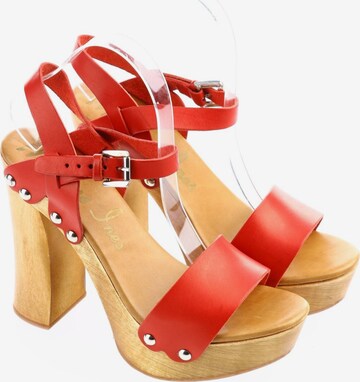 Madame Ines Sandals & High-Heeled Sandals in 40 in Red: front