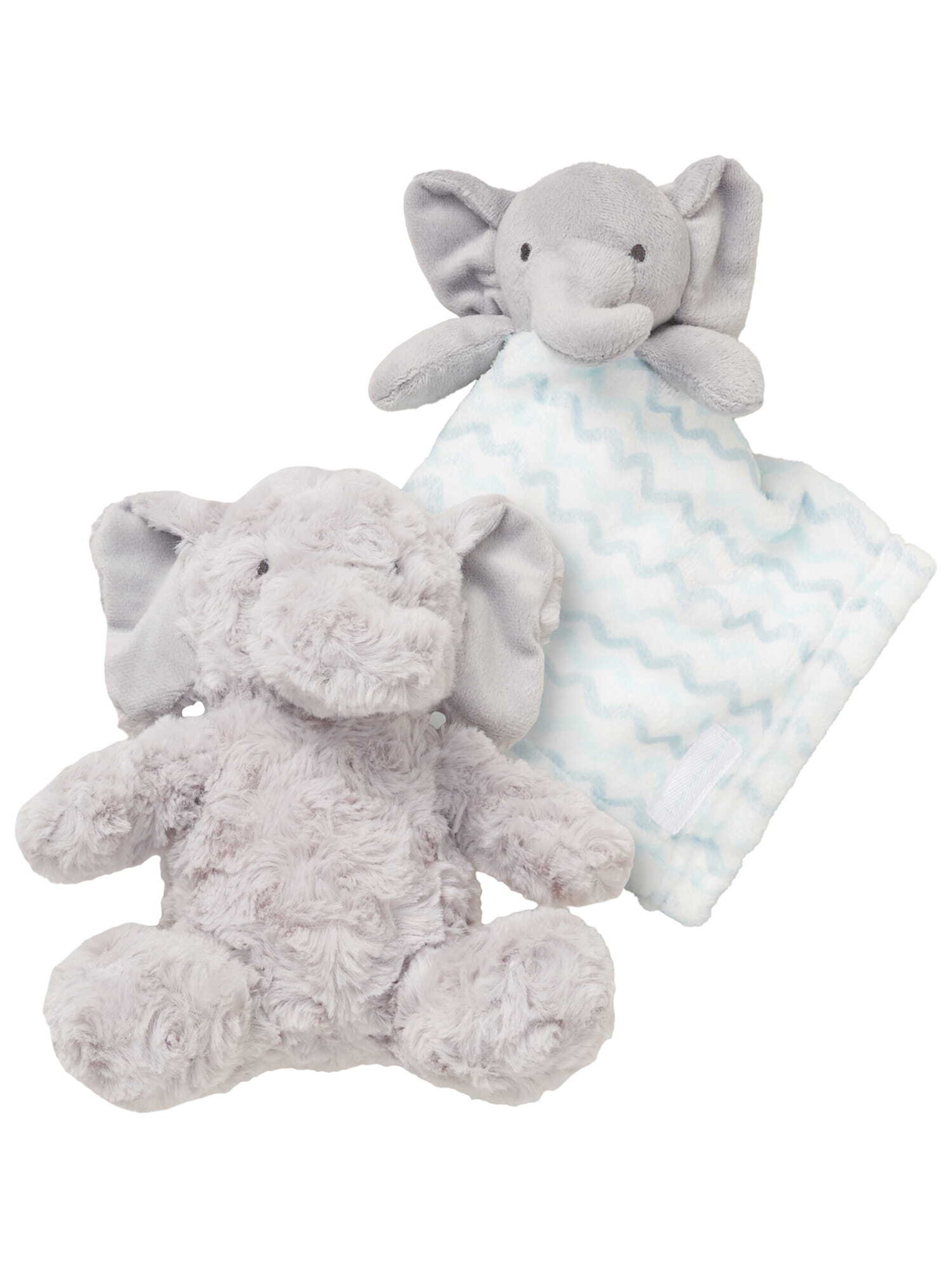 Snuggle Tots Set ' Elefant ' in Grau: Vorderseite
