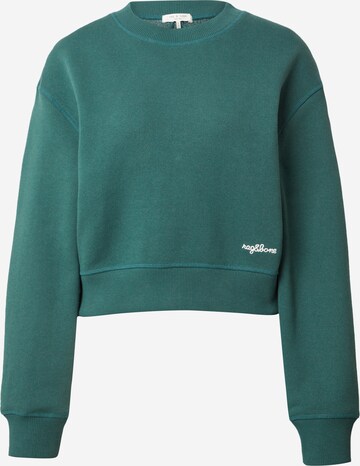 rag & bone Sweatshirt i grön: framsida