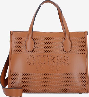 GUESS Handtasche 'Katey' in Braun: predná strana