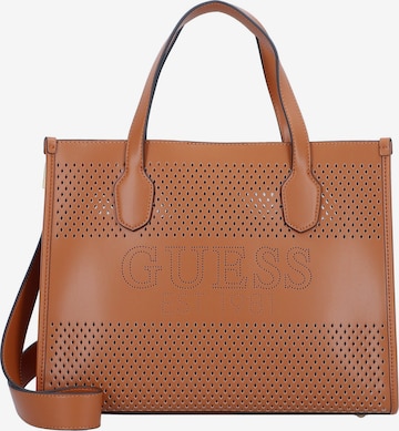 GUESS Handtasche 'Katey' in Braun: predná strana