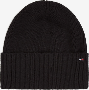 TOMMY HILFIGER Beanie in Black: front