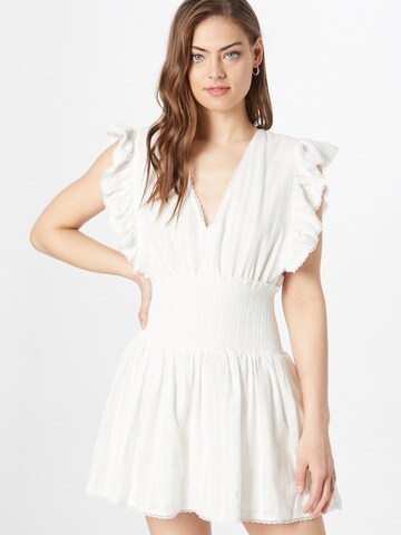 Robe d’été 'Iris' Designers Remix en blanc : devant