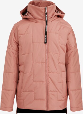 Finn Flare Between-Season Jacket in Pink: front