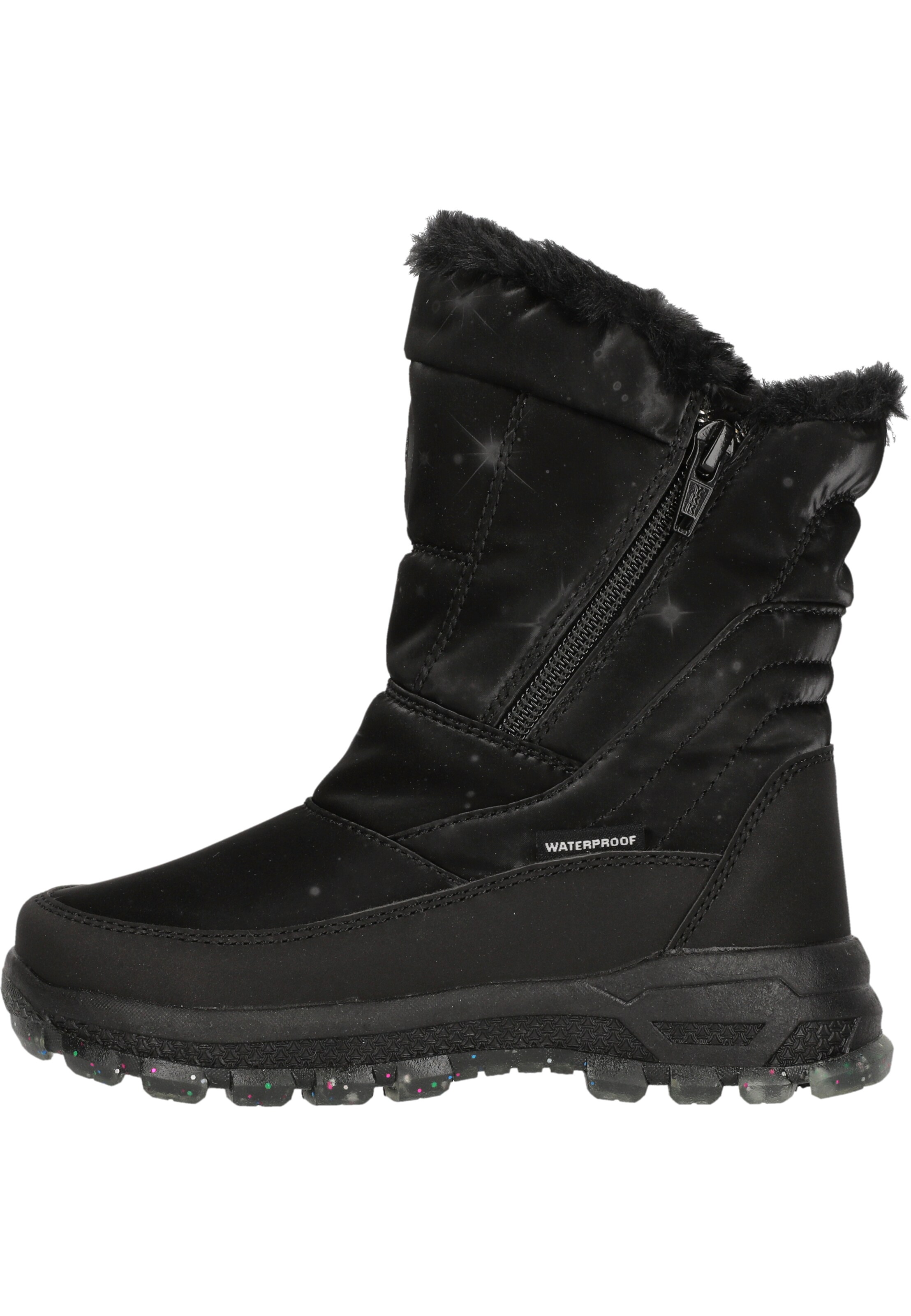 ZigZag Snow Boots 'Lamia' in Black