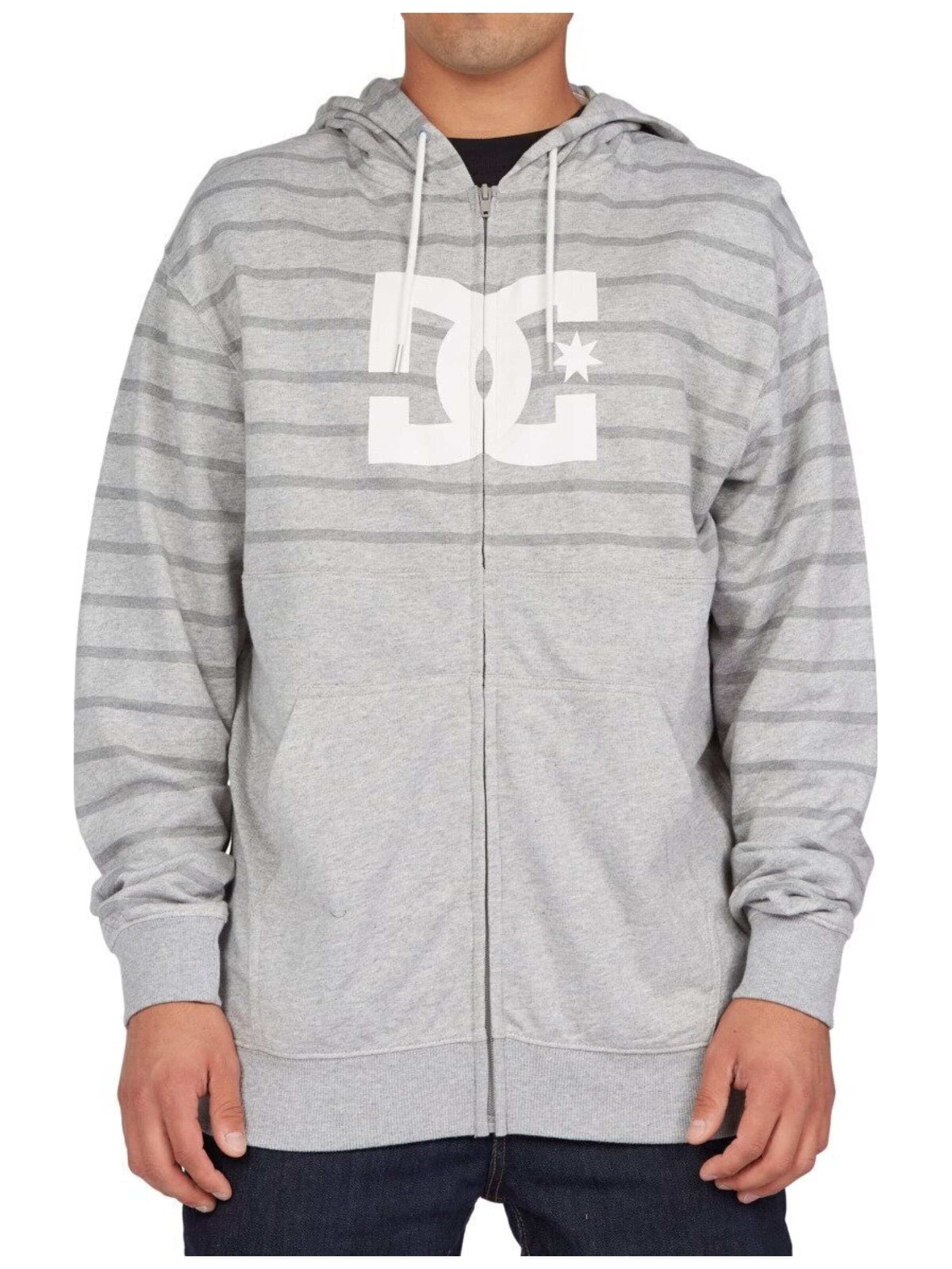 Giacca di felpa 'DC Shoes Studley' di DC Shoes in grigio: frontale