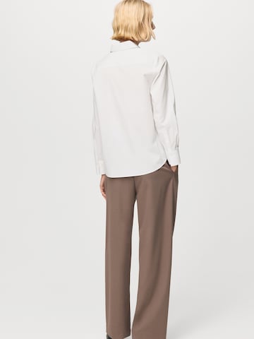 MANGO Blouse 'REGU' in White