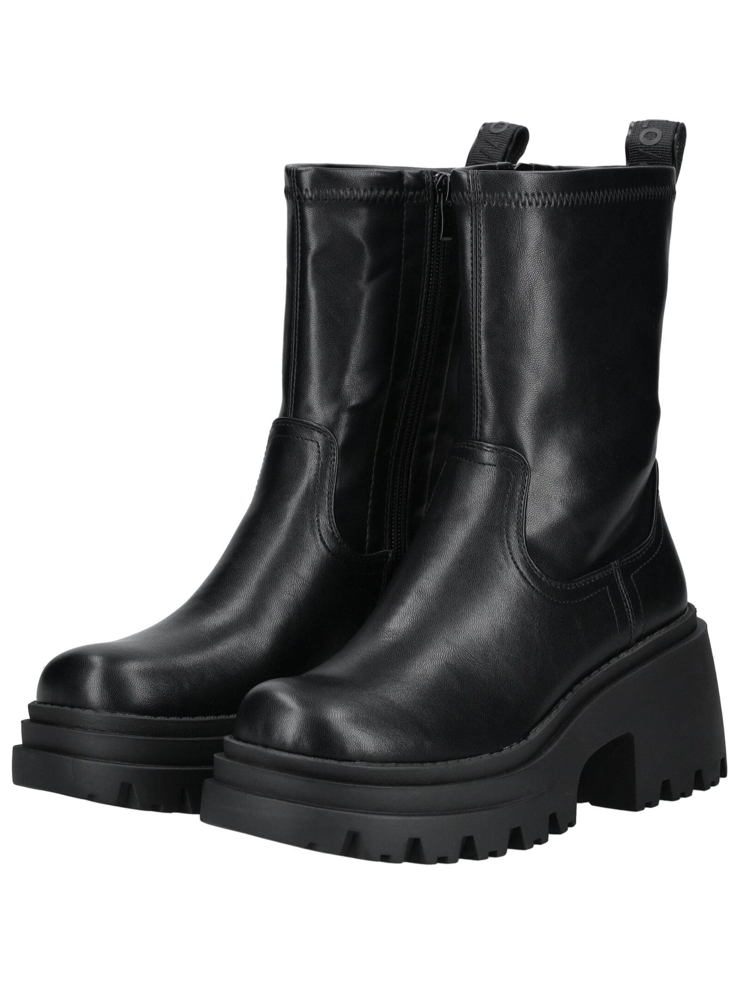 BUFFALO Stiefelette 'Aspen' in Schwarz
