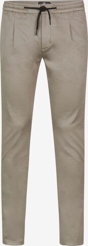 Petrol Industries Chino kalhoty – šedá: přední strana