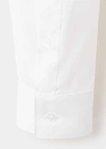 MANGO MAN Super Slim Fit Button Up Shirt 'Emotion' in White