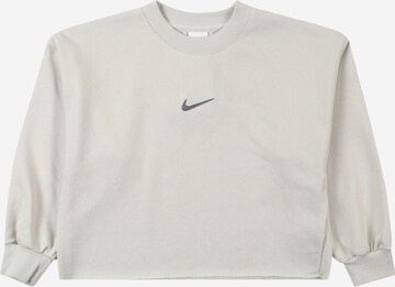 Nike Sportswear Sweatshirt 'DANCE' in White: front