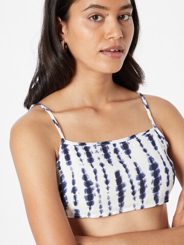 Haut Nasty Gal en bleu