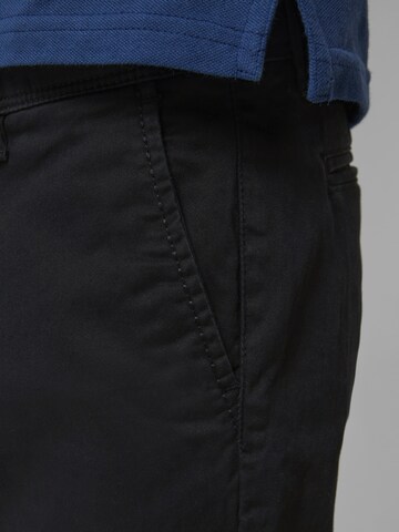 Coupe slim Pantalon 'Marco Bowie' Jack & Jones Junior en noir