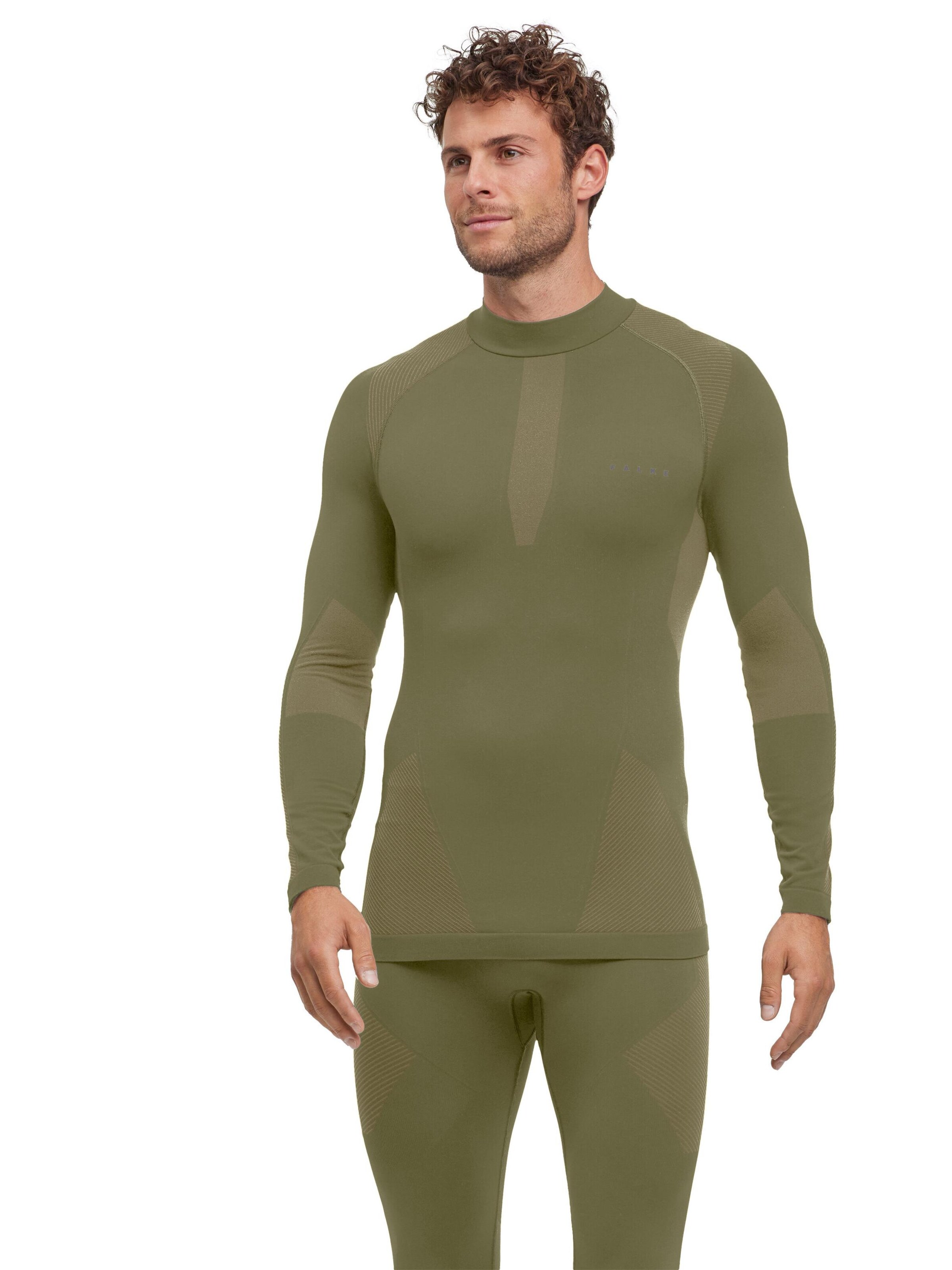 FALKE Base Layer‌‌‌ in Grün: Vorderseite