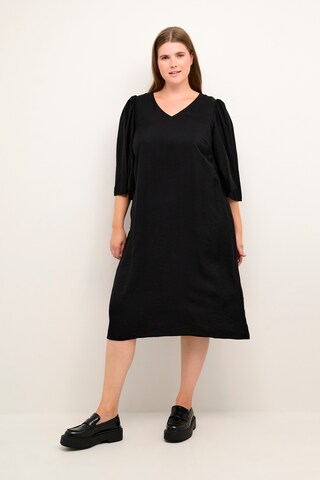 KAFFE CURVE - Vestido 'Juanna' en negro