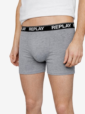 Boxer di REPLAY in grigio: frontale