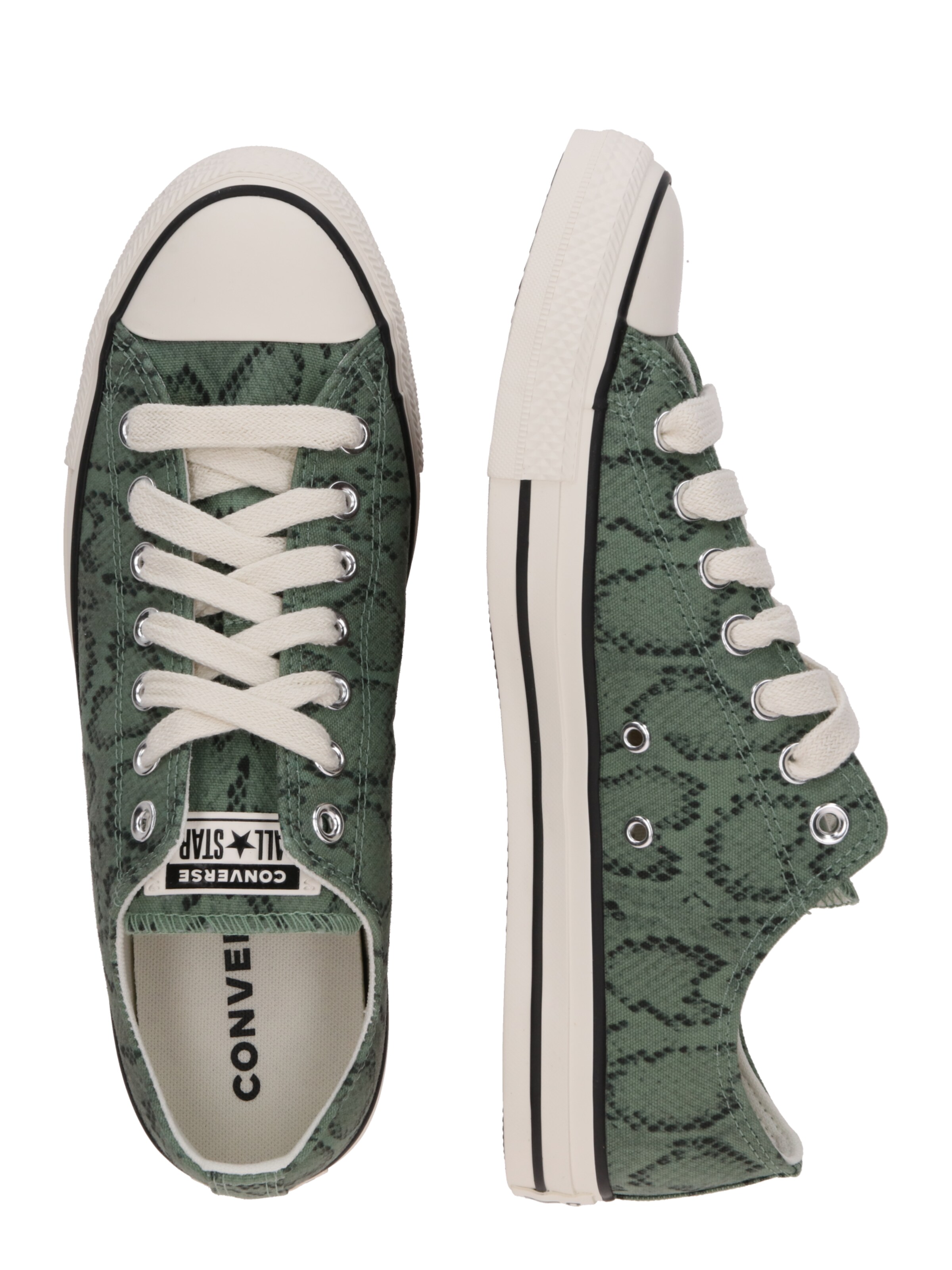 CONVERSE Σνίκερ χαμηλό 'CTAS OX' σε πράσινο