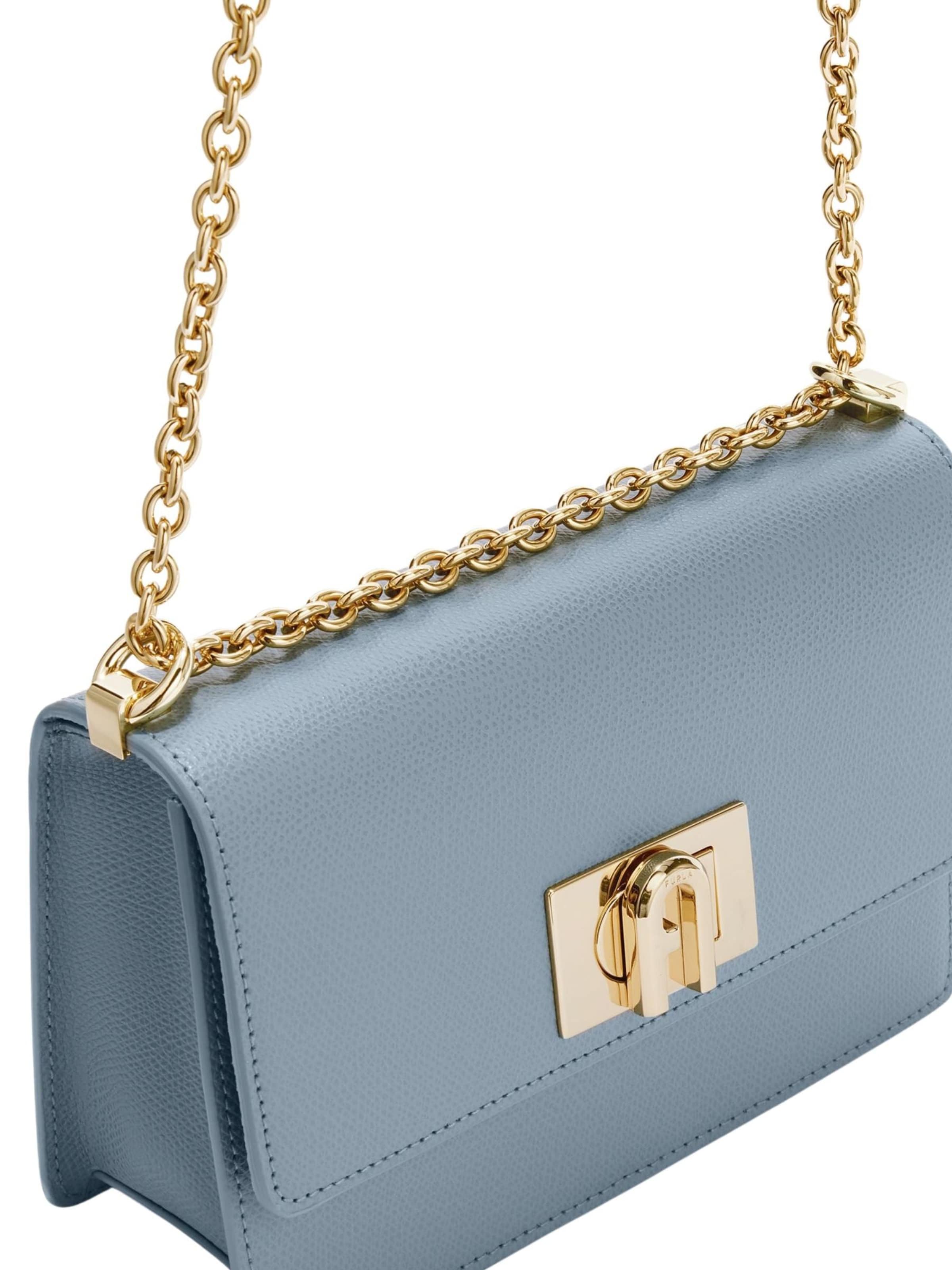 Sac à bandoulière 'Furla Sac Bandoulière Mini 1927 Cuir Bleu' FURLA en bleu
