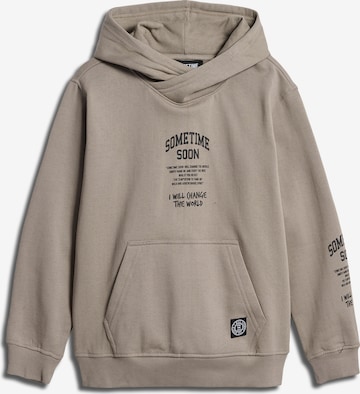 SOMETIME SOON Sweatshirt in Beige: voorkant