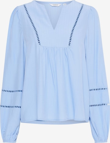 b.young Bluse 'Ilvilya' in Blau: Vorderseite