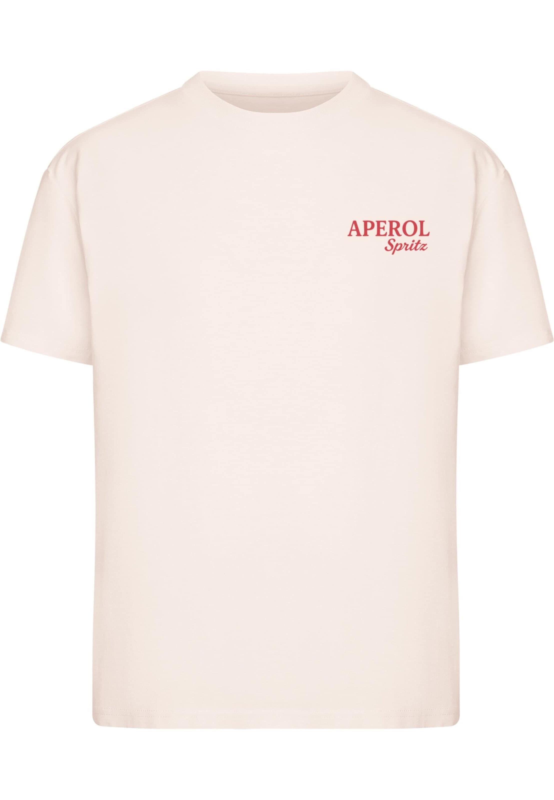 Merchcode Shirts 'Aperol Spritz' i pink: forside