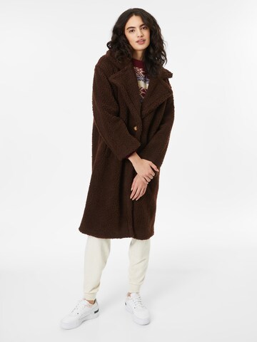 PIECES Winter coat 'Nola' in Brown: front