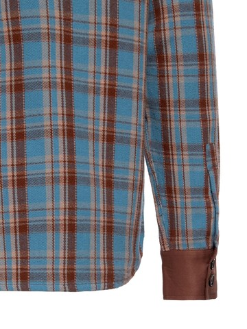 King Kerosin Regular Fit Hemd‌‌‌‌‌‌‌ in Blau