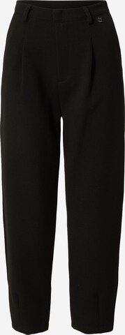 Liebesglück Loose fit Pleat-Front Pants 'JOENA' in Black: front