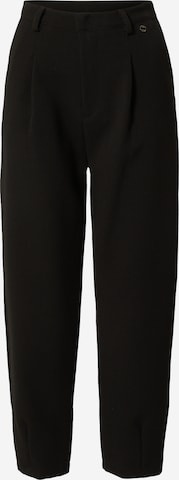 Liebesglück Loose fit Pleat-Front Pants 'JOENA' in Black: front