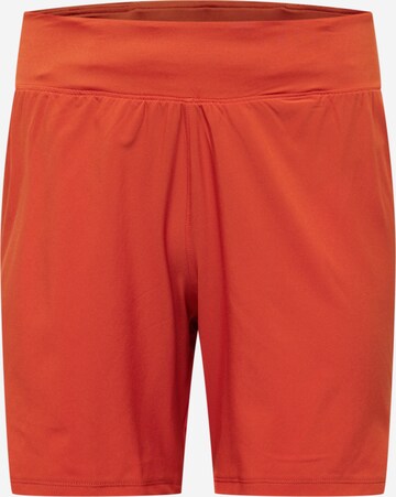 Pantalon de sport 'SpeedPocket' UNDER ARMOUR en orange : devant