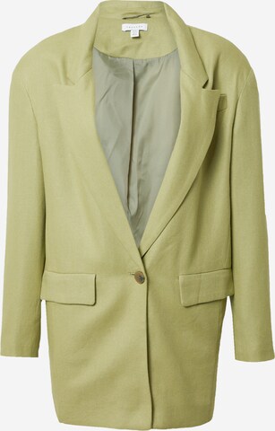 TOPSHOP Blazer in Green: front