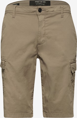 Street One MEN Shorts in Beige: Vorderseite
