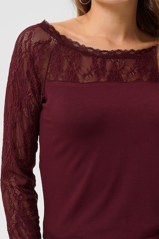 Kaffe Shirt 'Lacy ' in Rood