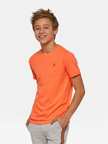 WE Fashion Тениска в оранжево: отпред