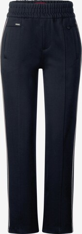 STREET ONE Loose fit Pants in Blue: front