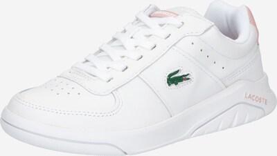 LACOSTE Ниски сникърси 'GAME ADVANCE' в зелено / бледорозово / бяло, Преглед на продукта