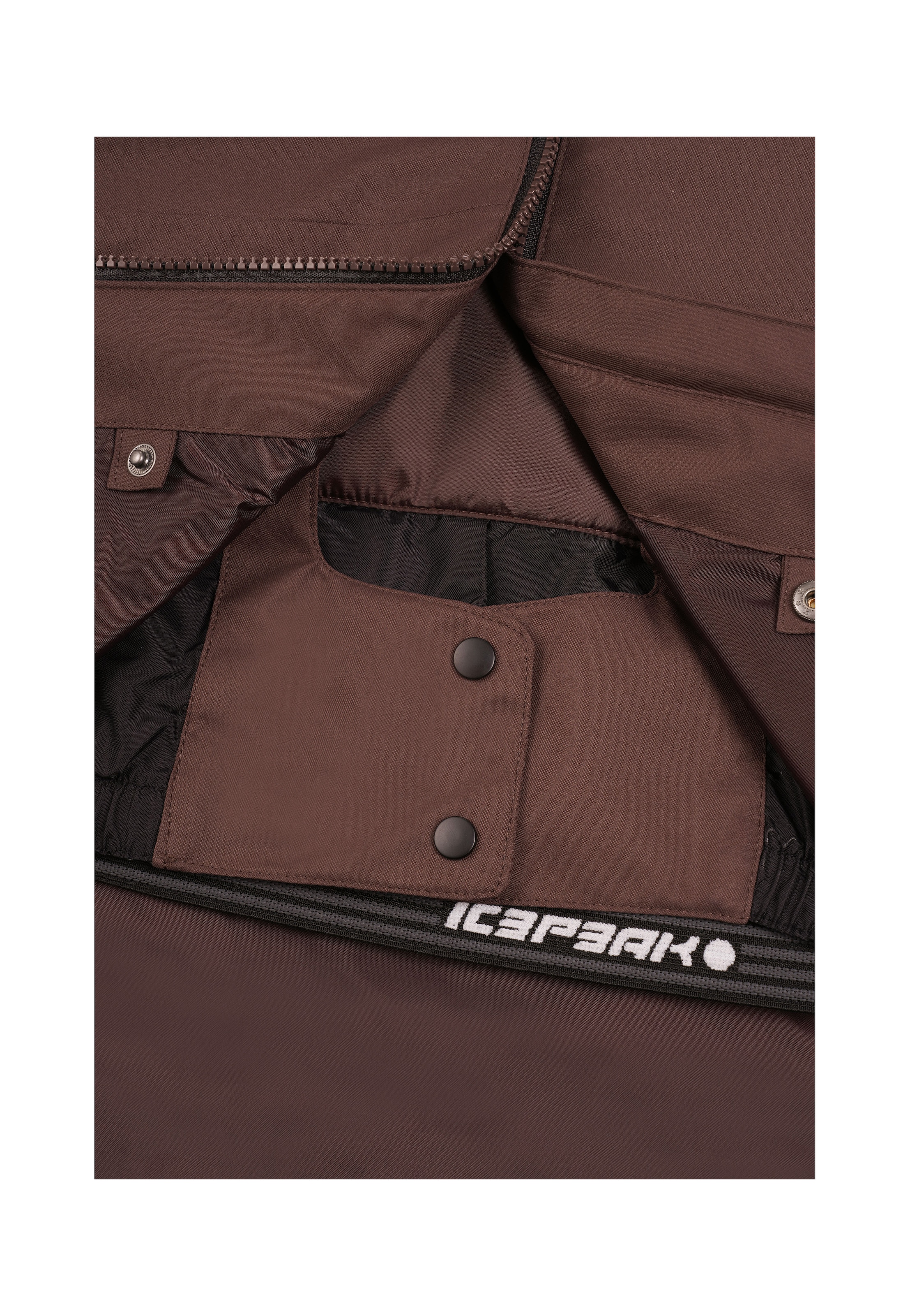 ICEPEAK Athletic Jacket in Brown