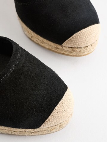 Next Strap Sandals in Black