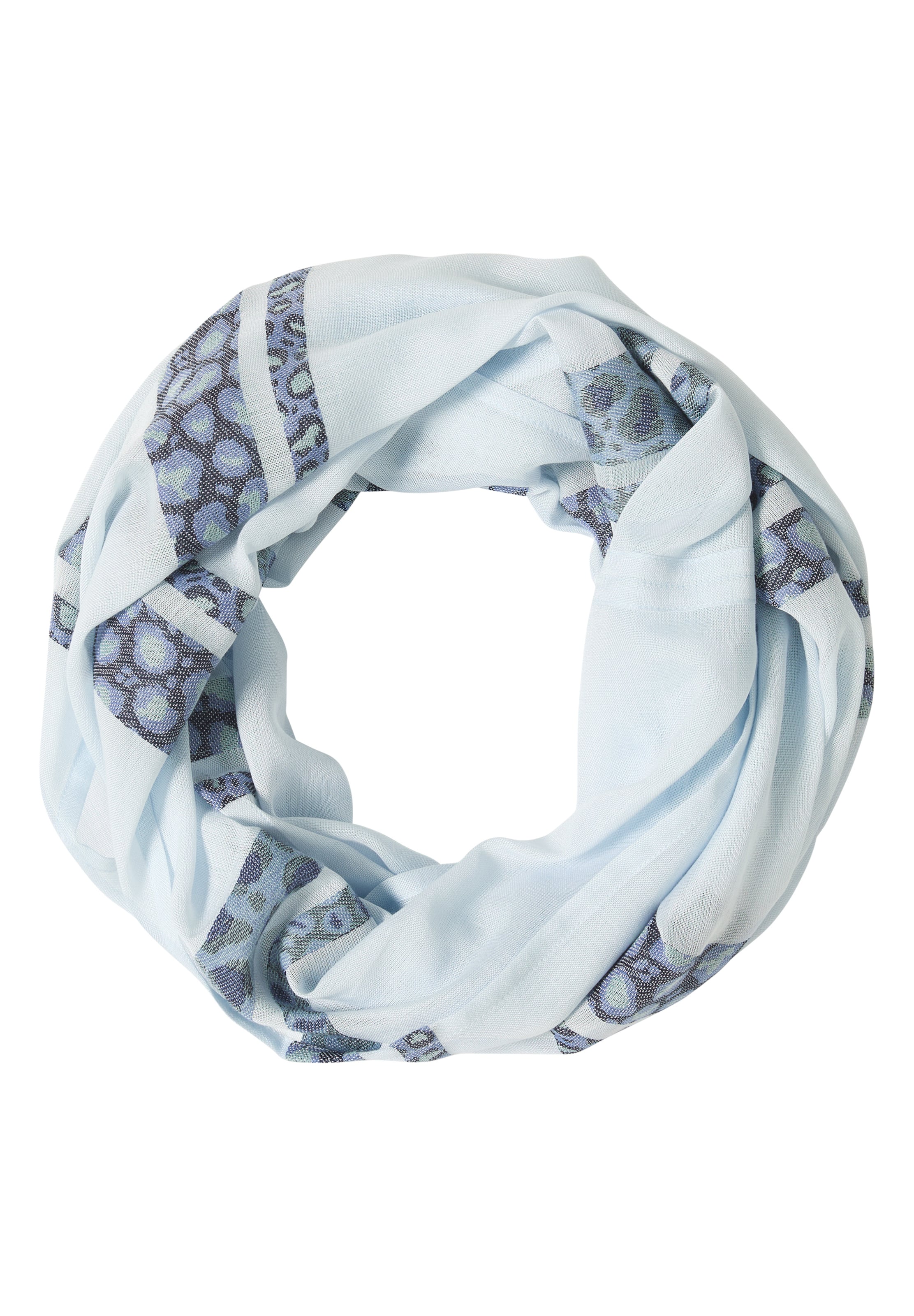 CECIL Tube Scarf in Blue: front