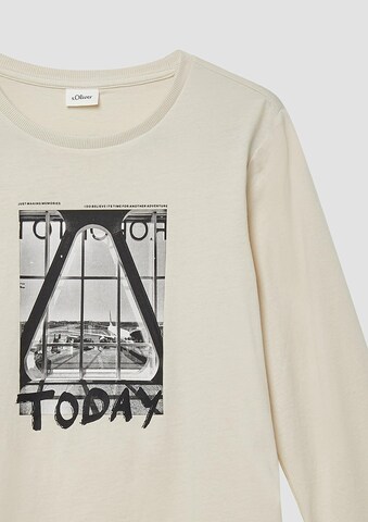 T-Shirt s.Oliver en beige
