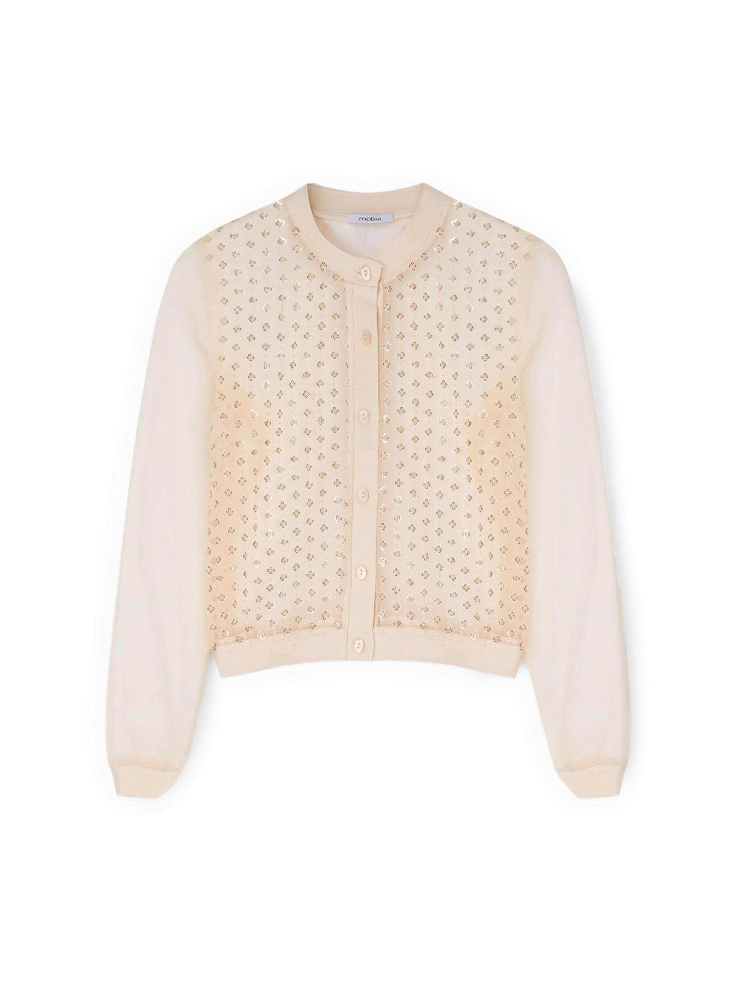 Camicia da donna di MOTIVI in beige: frontale