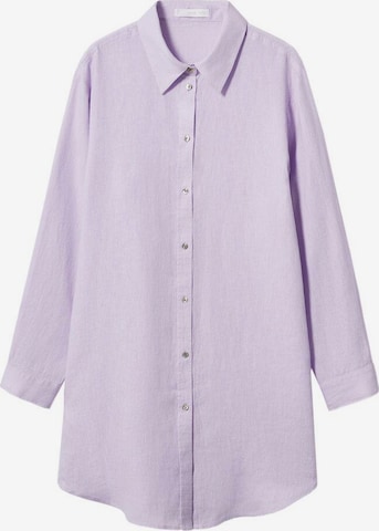 MANGO Blouse 'Cogee' in Purple: front