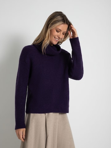 MORE & MORE Sweater in Purple: front