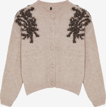 TrendyolKardigan - bež boja: prednji dio