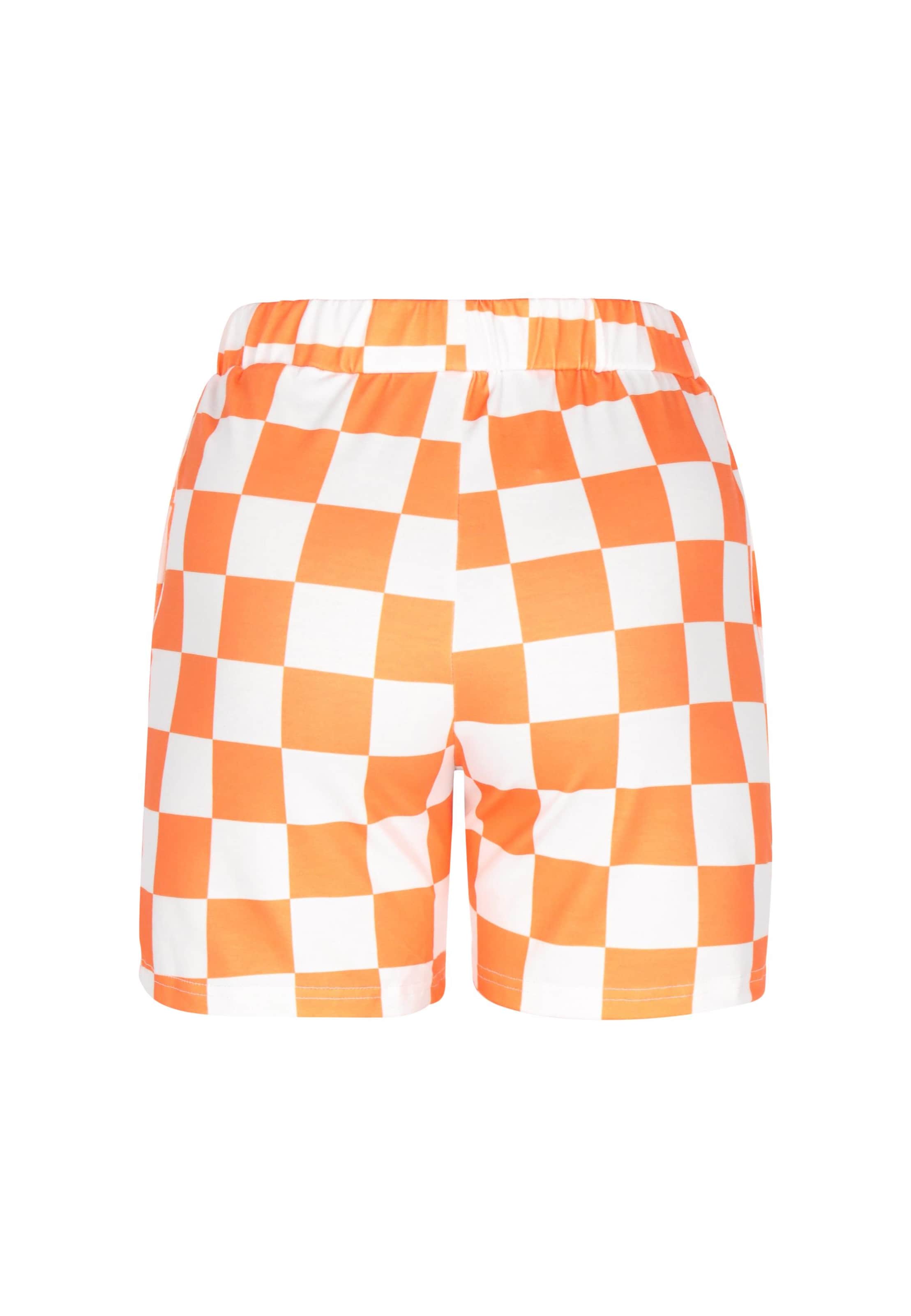 MIMO Regular Broek in Oranje