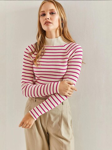 Pullover di Bianco Lucci in beige