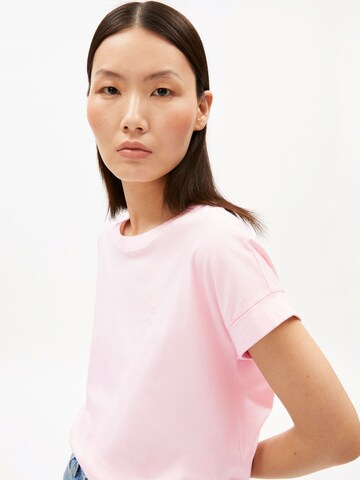 ARMEDANGELS Футболка 'IDAA' в Ярко-розовый