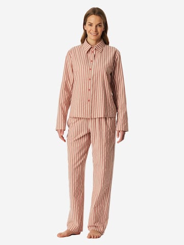 Pyjama 'Selected Premium' SCHIESSER en rouge : devant