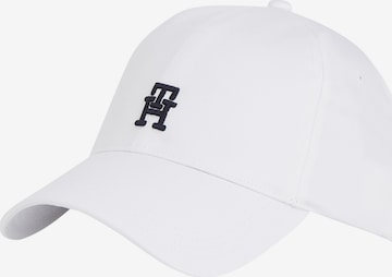 TOMMY HILFIGER Cap in White: front