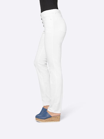 regular Jeans di heine in bianco